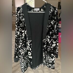 Women's velvet cardigan with faux pockets Patrizia Pepe sz 42